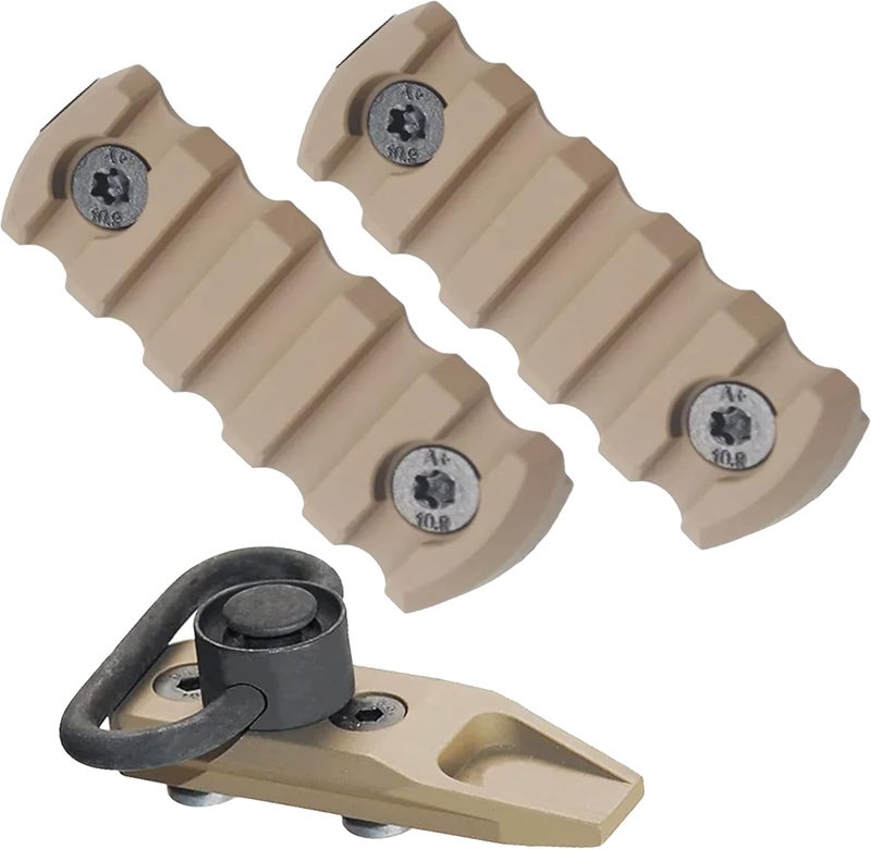 Gotical Store Combo - 2Pcs 5-Slot MLOK & Mount Kit-Push Button with Set of Screws & Allen Wrench… - Image 3